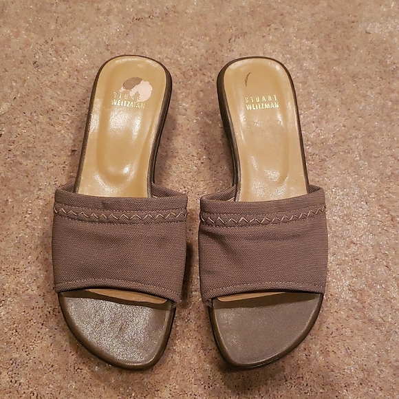 Stewart Weitzman slip wedge sandle - Picture 2 of 5